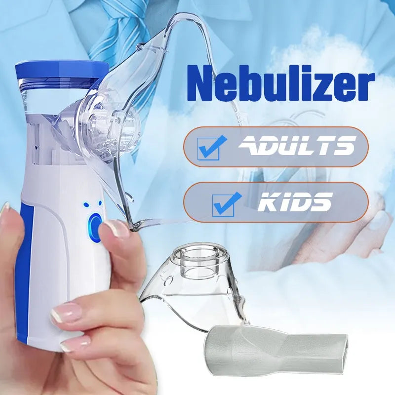 Portable Mesh Nebulizer Machine for Adults and Kids 60 % off