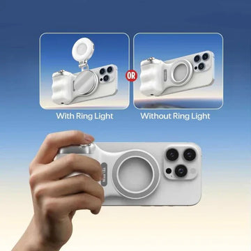 Magnetic Camera Shutter Grip for Smartphones